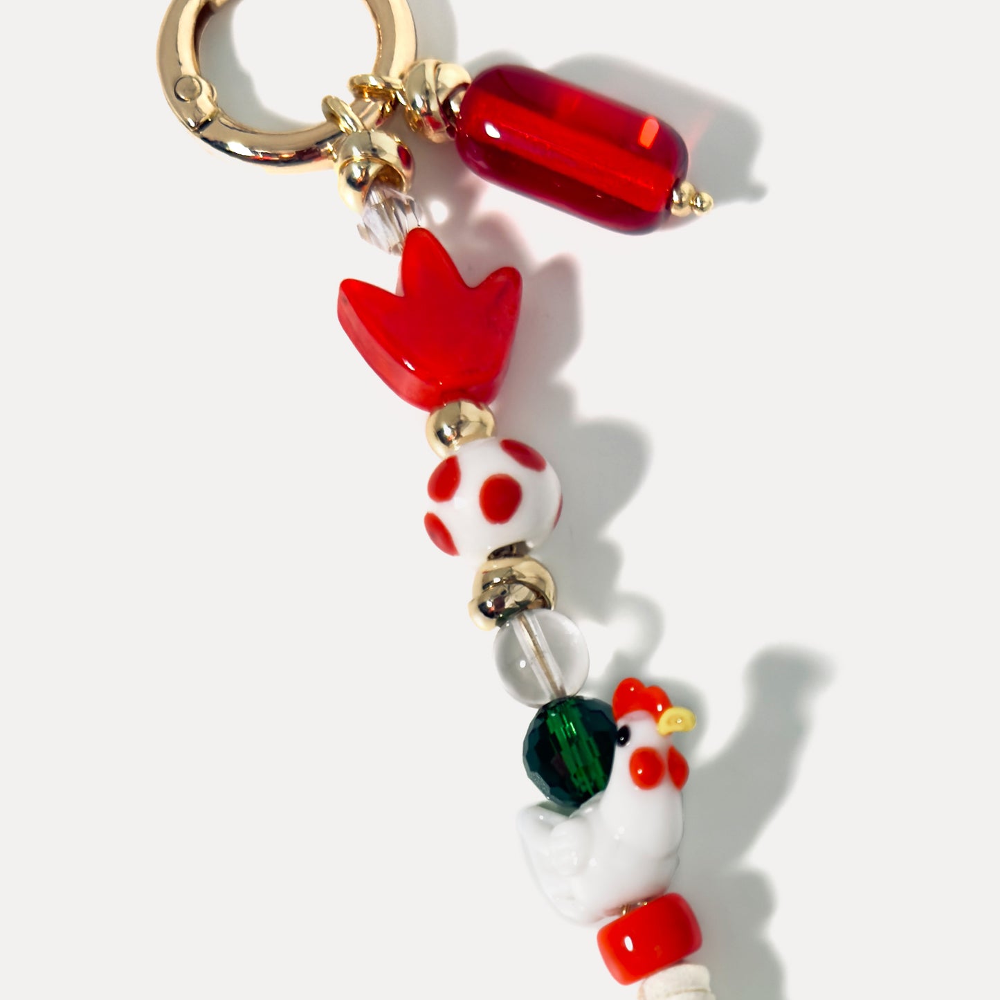 Village Charm Keychain