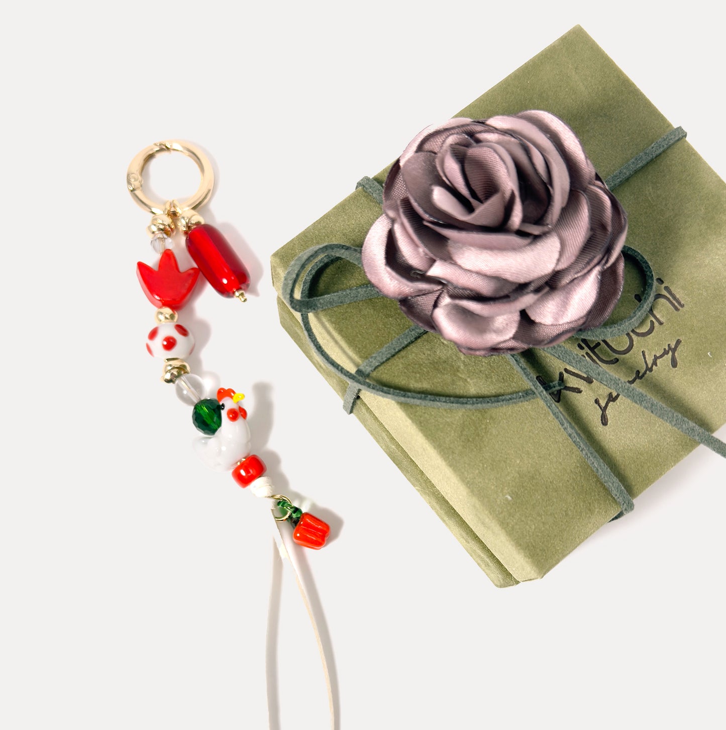 Village Charm Keychain