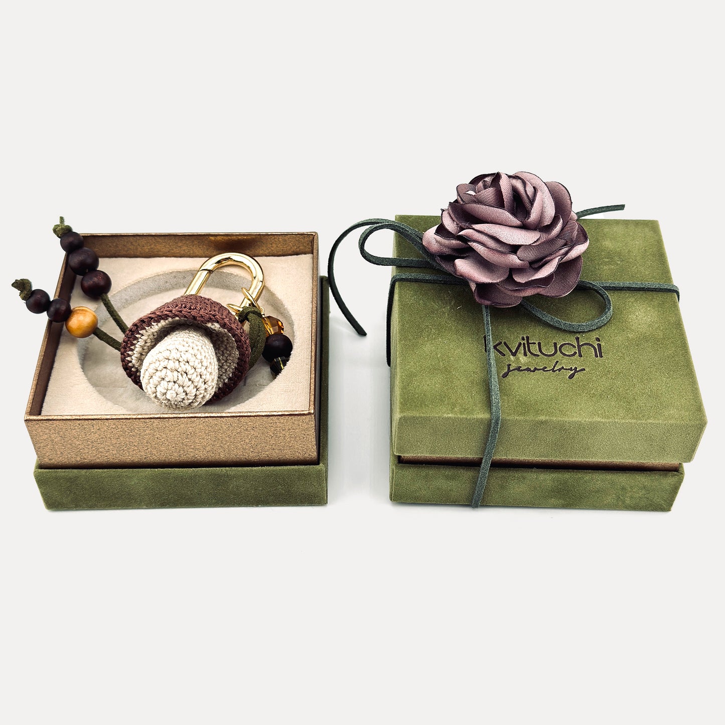 Mushroom Keychain