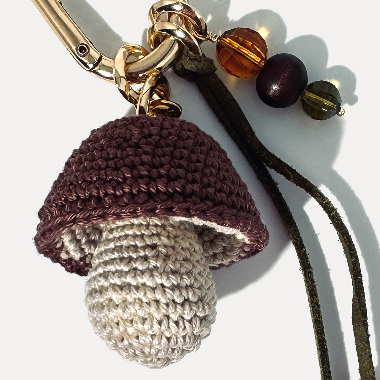 Mushroom Keychain